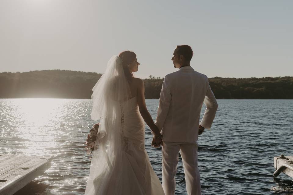 Bride and groom