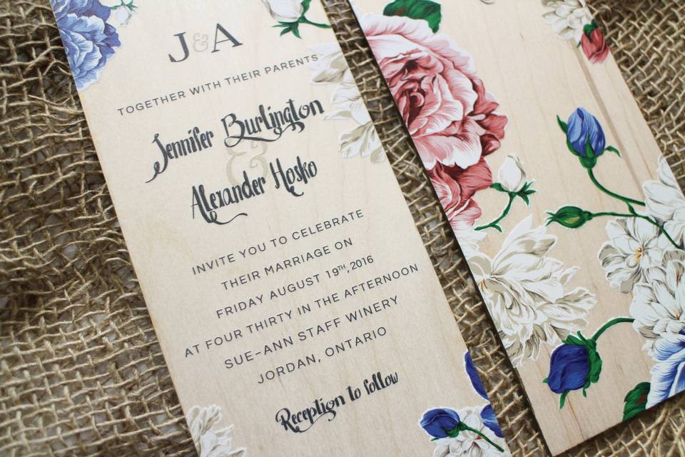 Bridal shower invitation