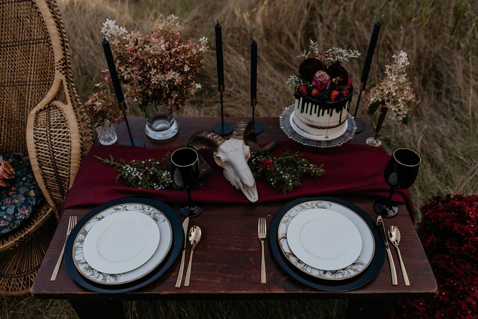 Moody styled shoot