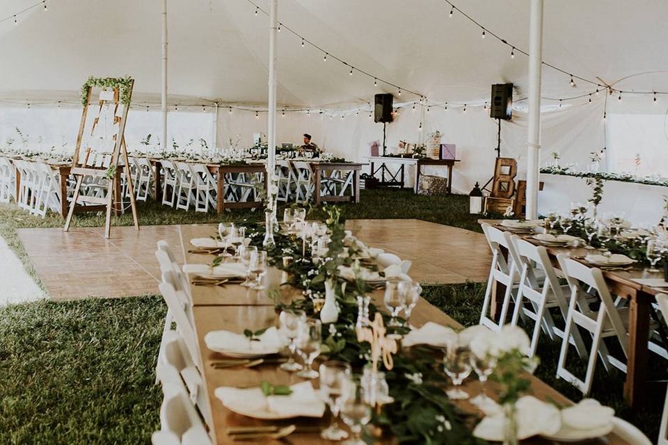 Tent Reception