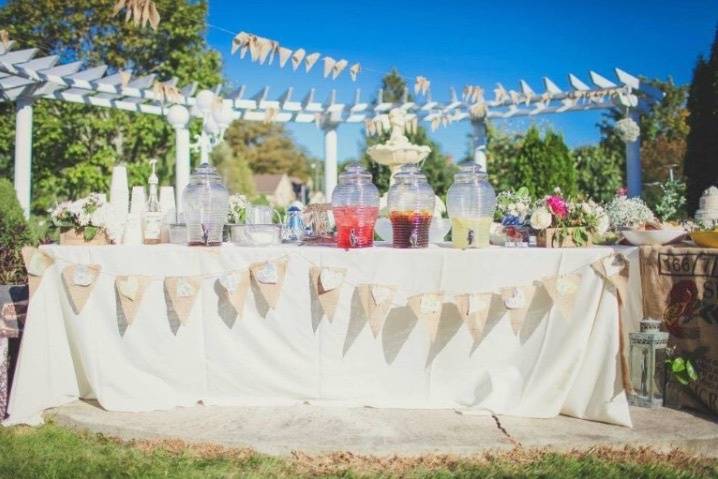 Decadent table display