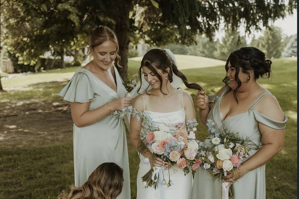 Bridal/bridesmaid bouquets