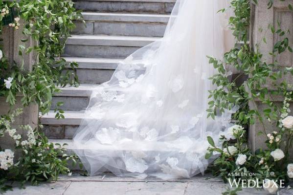 Wedluxe featured wedding