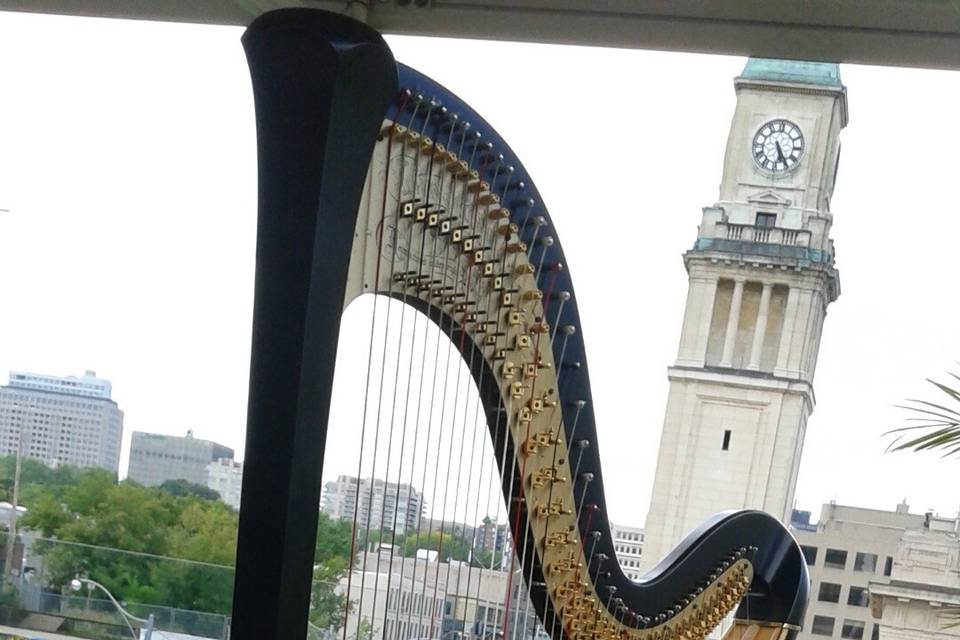 Kristen Theriault, Harpist