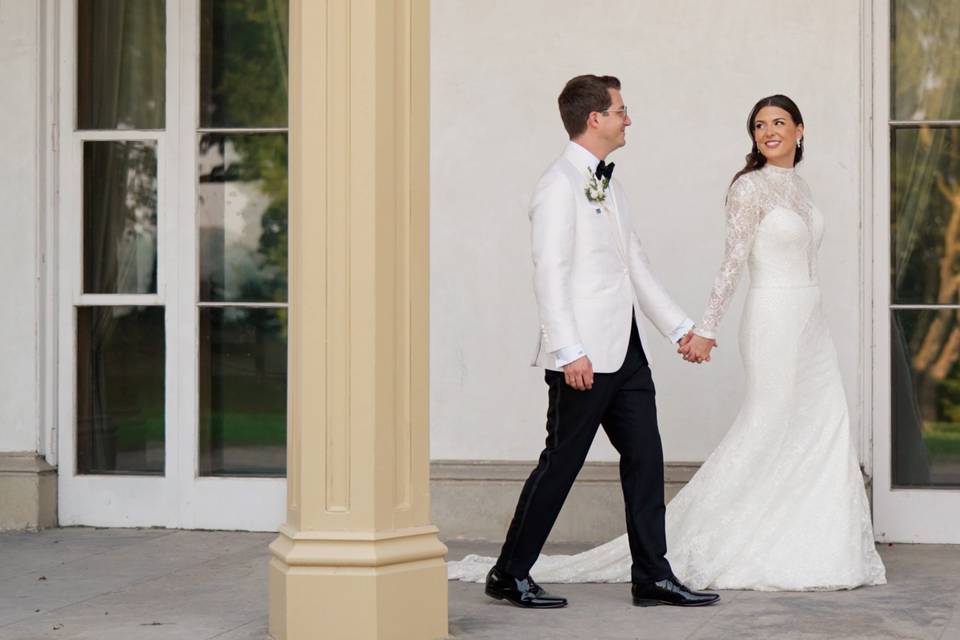 Couple walking