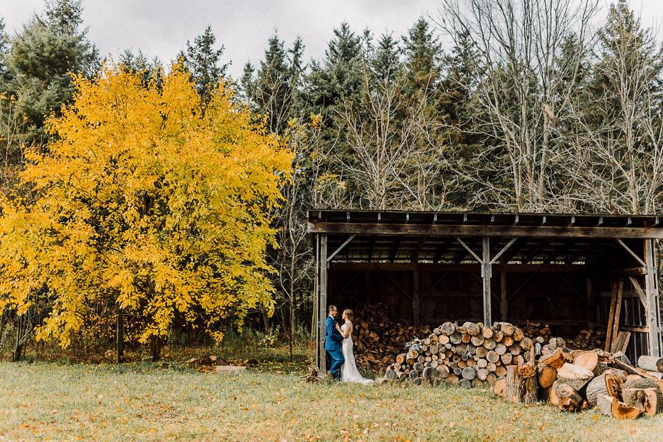 Intimate Farm Wedding