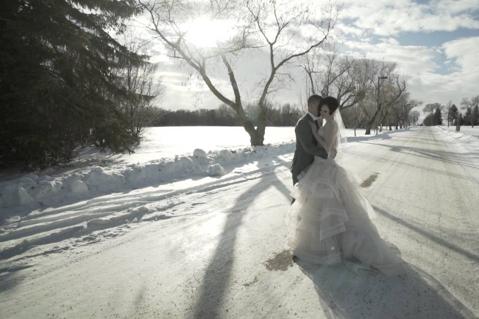 Lacombe winters wedding