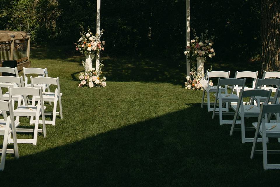 Dreamy Backyard Wedding