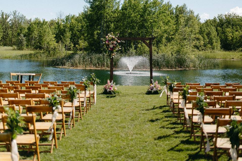 Stunning White Poplar Wedding