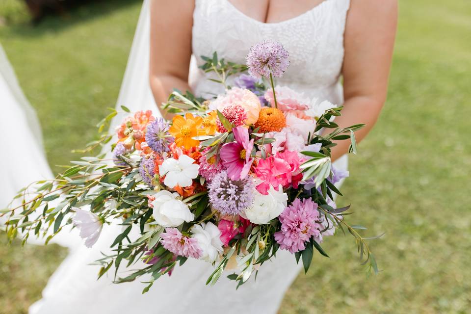 Bright & Colorful Wedding