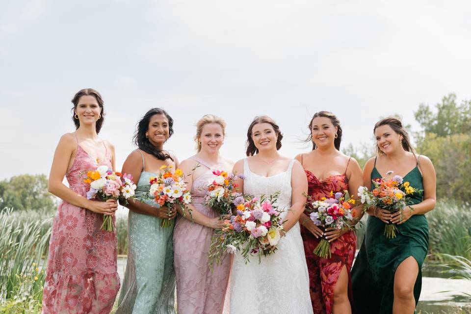 Bright & Colorful Wedding