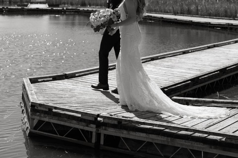 Romantic Lakeside Wedding