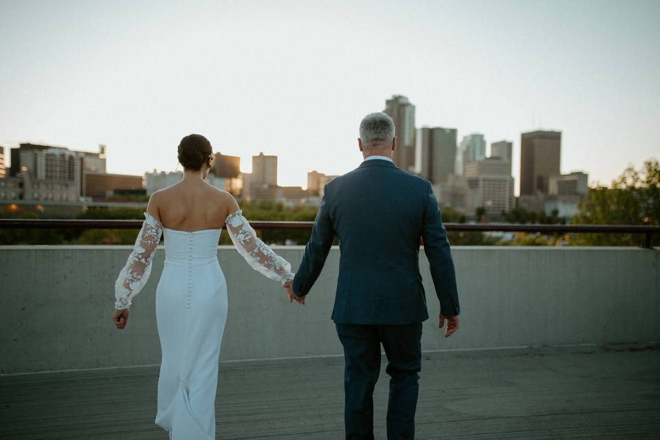 Rooftop Wedding