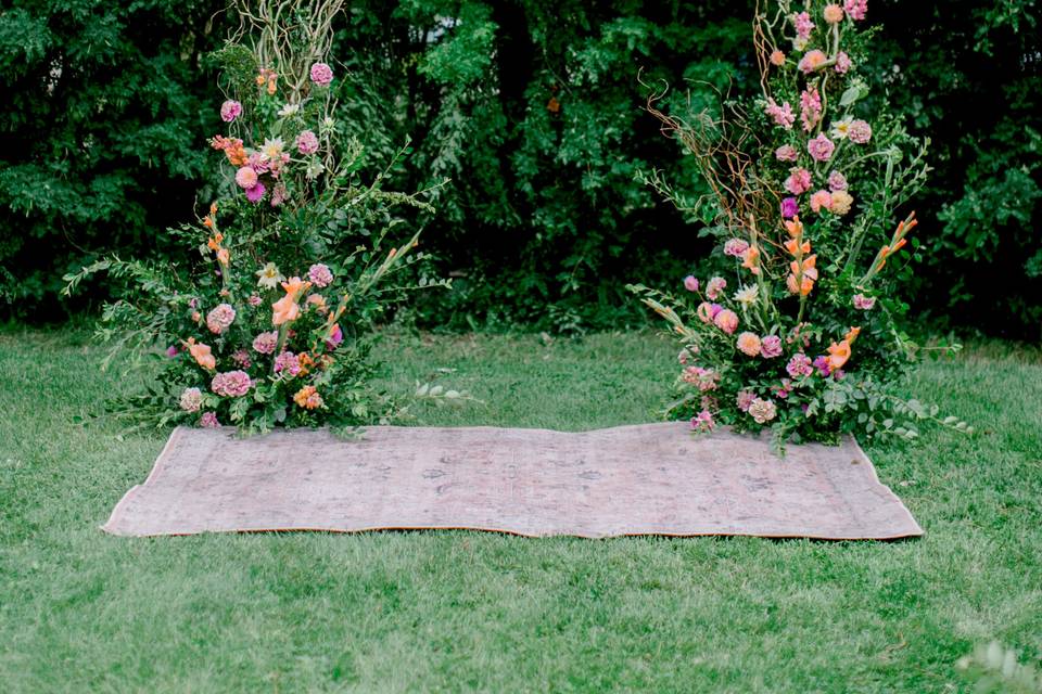 Clear Lake Flower Arch