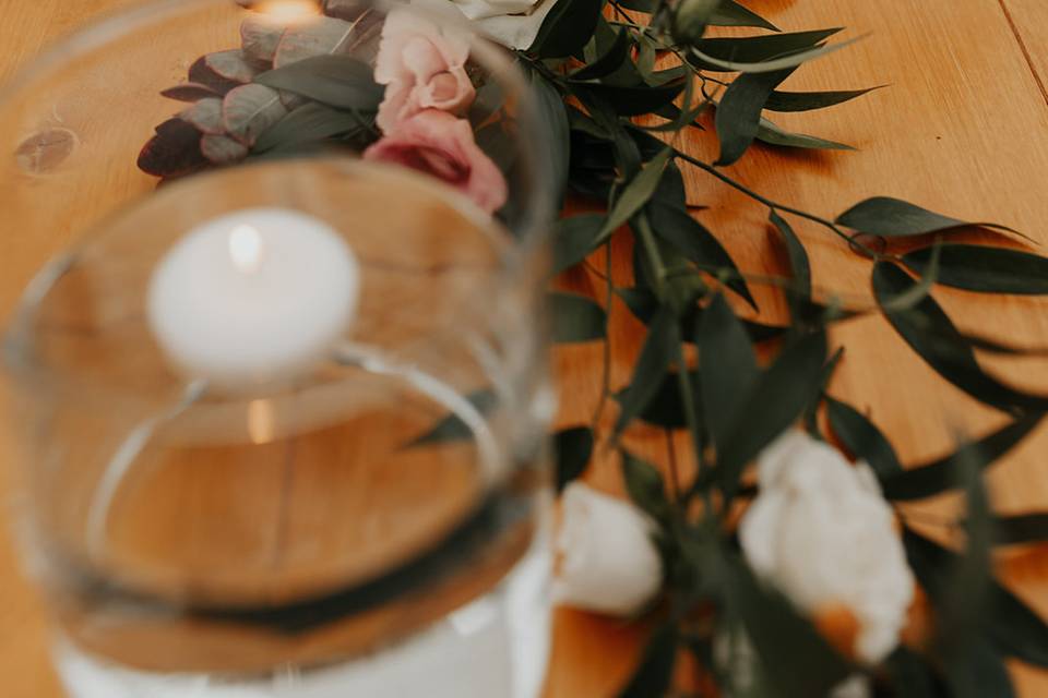 Fall Wedding in Clear Top Tent