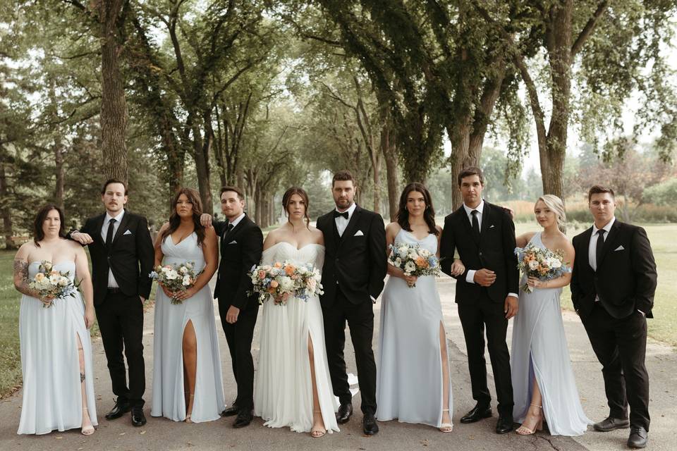 Pastel Wedding At The Park