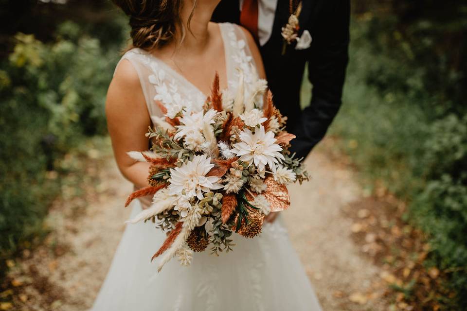 Fall Bridal Bouquet