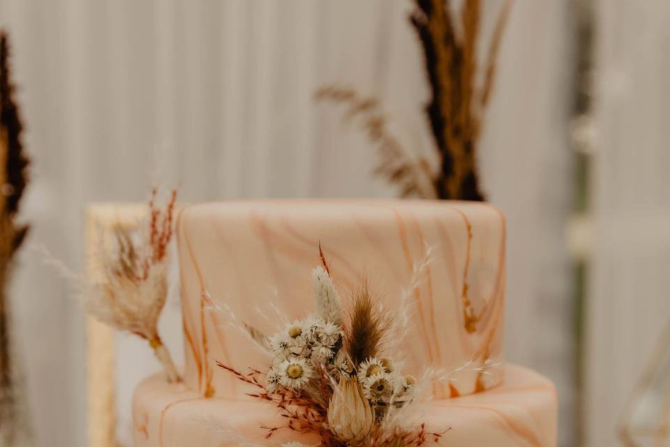 Fall Wedding Cake