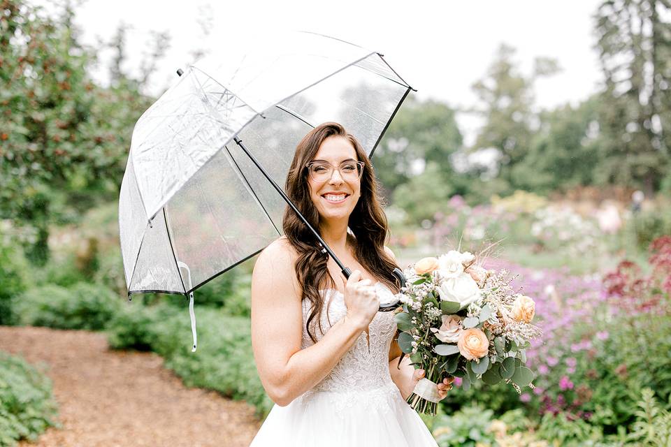 Rainy Wedding Day