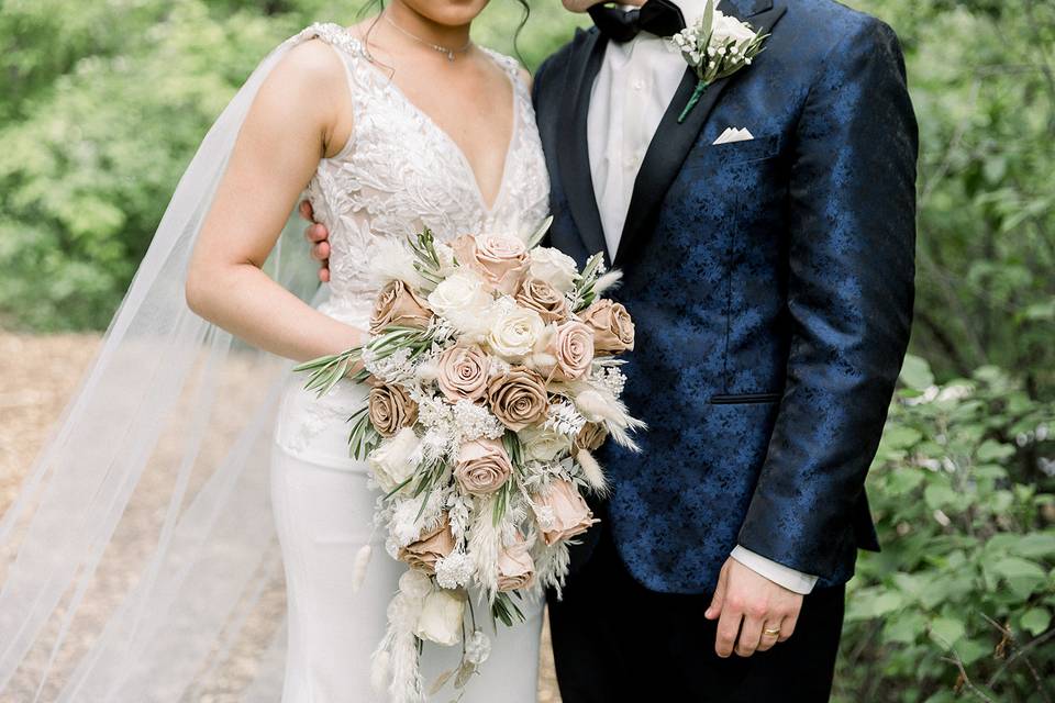 Cascading Bouquet