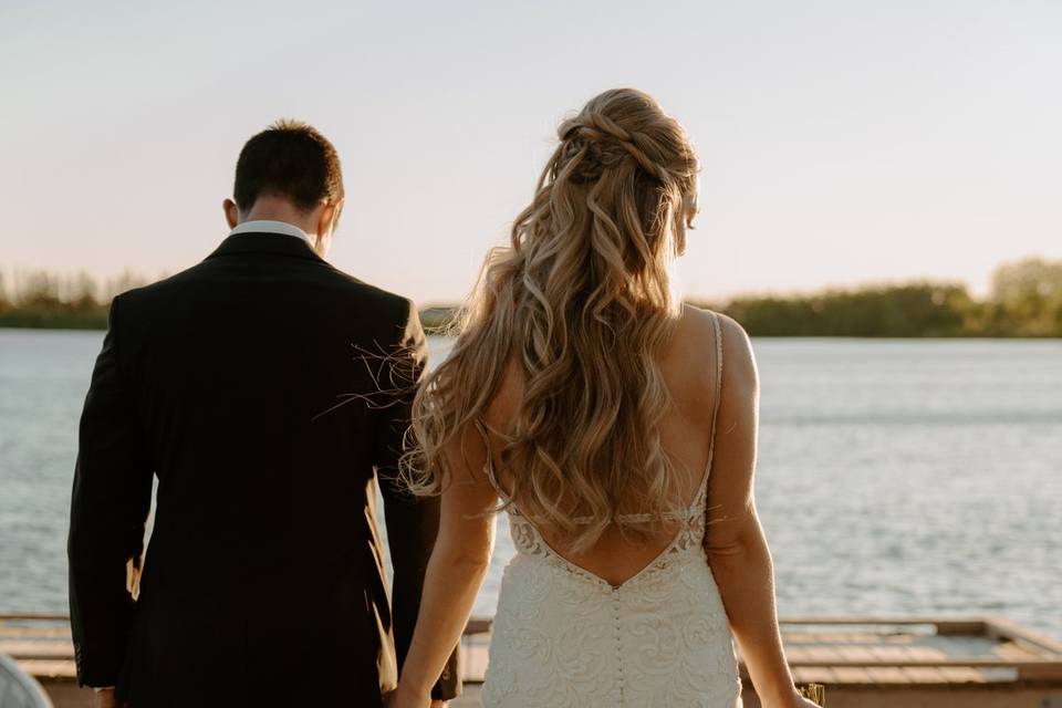 Romantic Lakeside Wedding