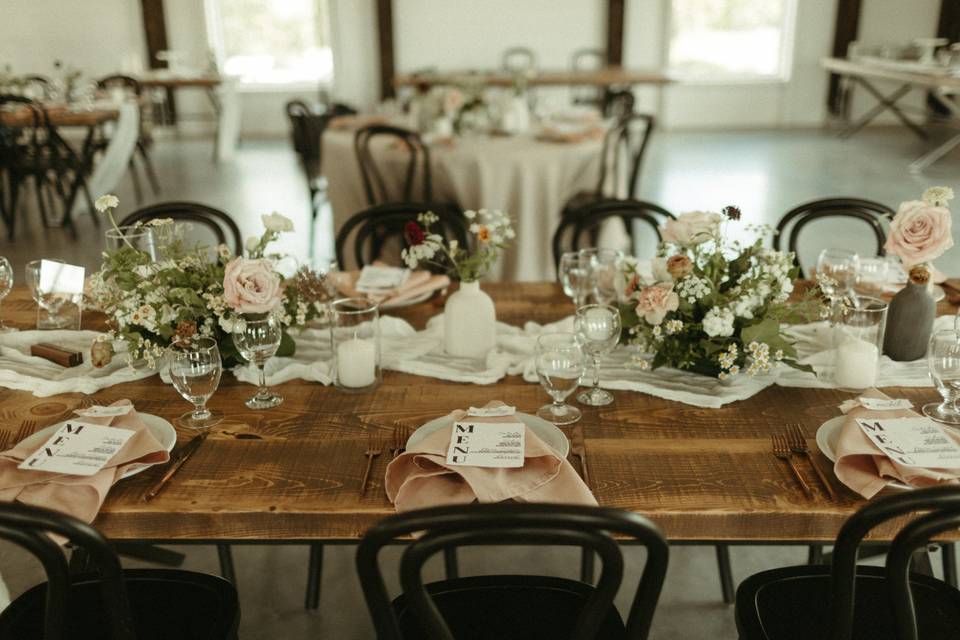 Harvest Table Decor