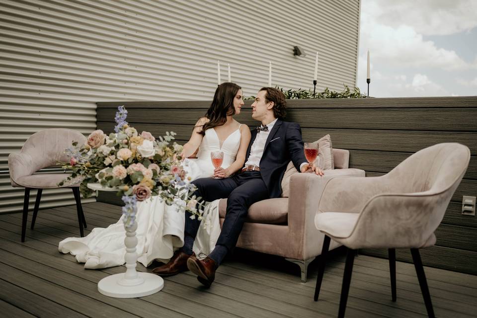 Wedding Lounge Area