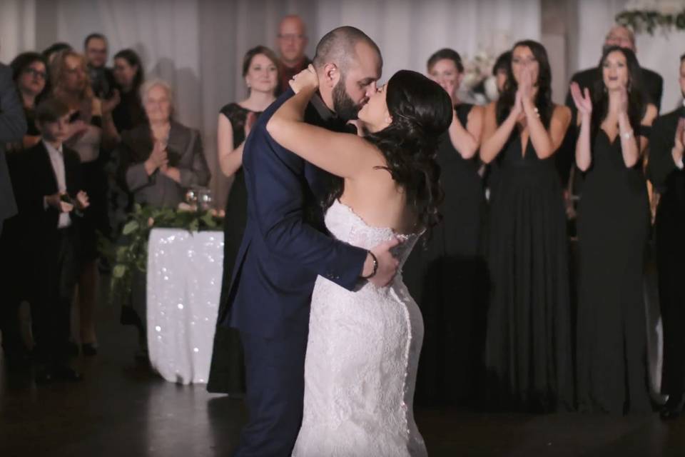 Sabina + Rob first dance