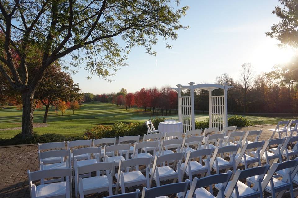 Ceremony in October