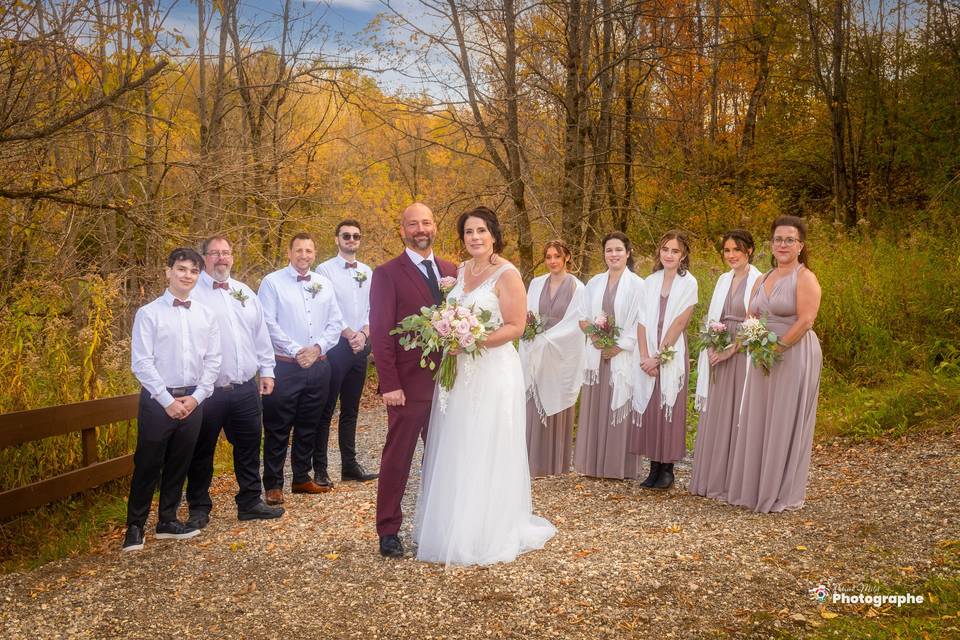 Les mariées avec honneur