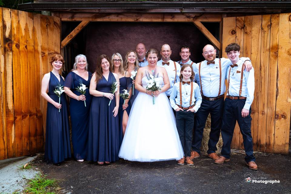 Les mariées avec honneur