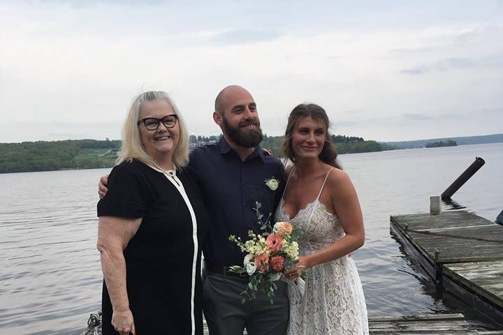 Married on the dock of the bay