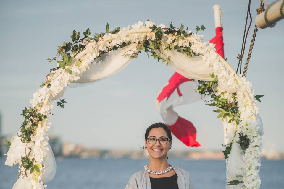 Mariposa Boat Wedding