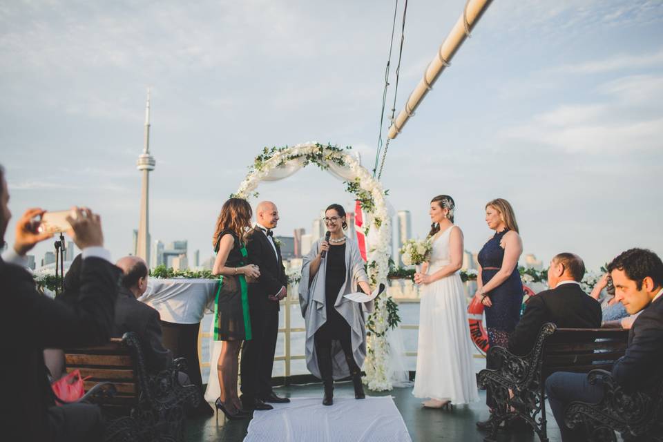 Toronto Islands Wedding