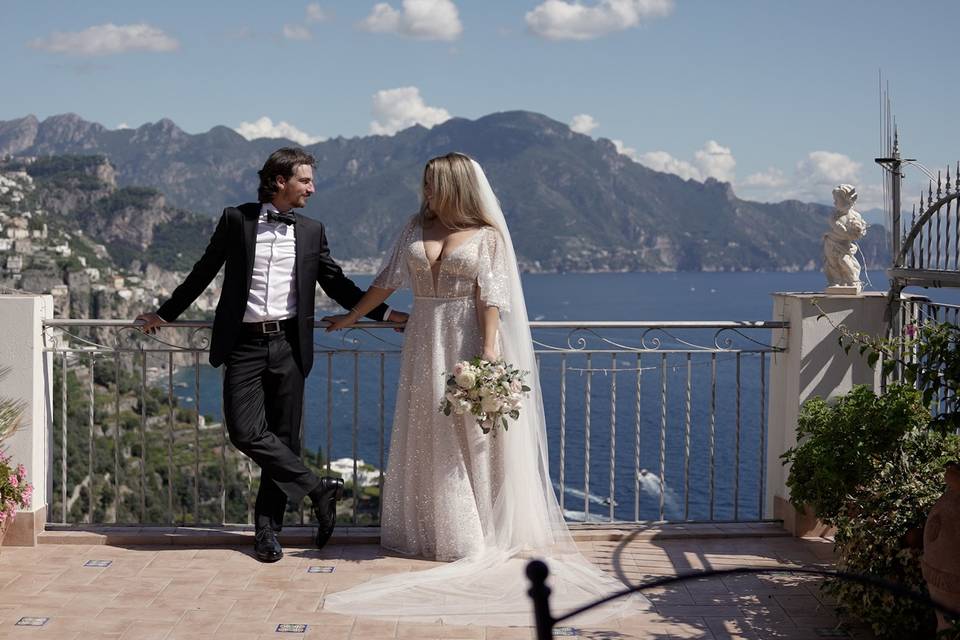 Amalfi Coast elopement.