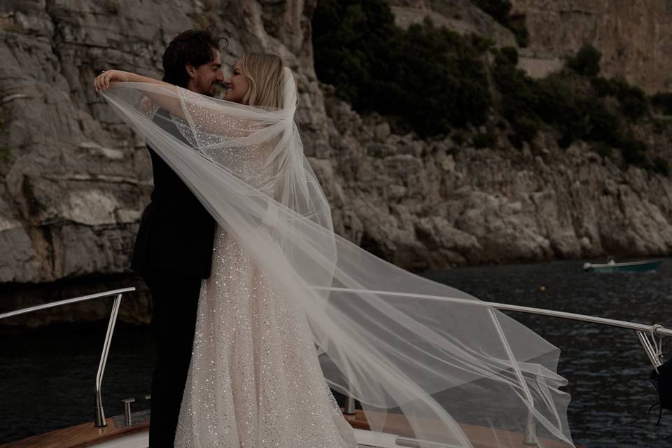 Amalfi Coast elopement.