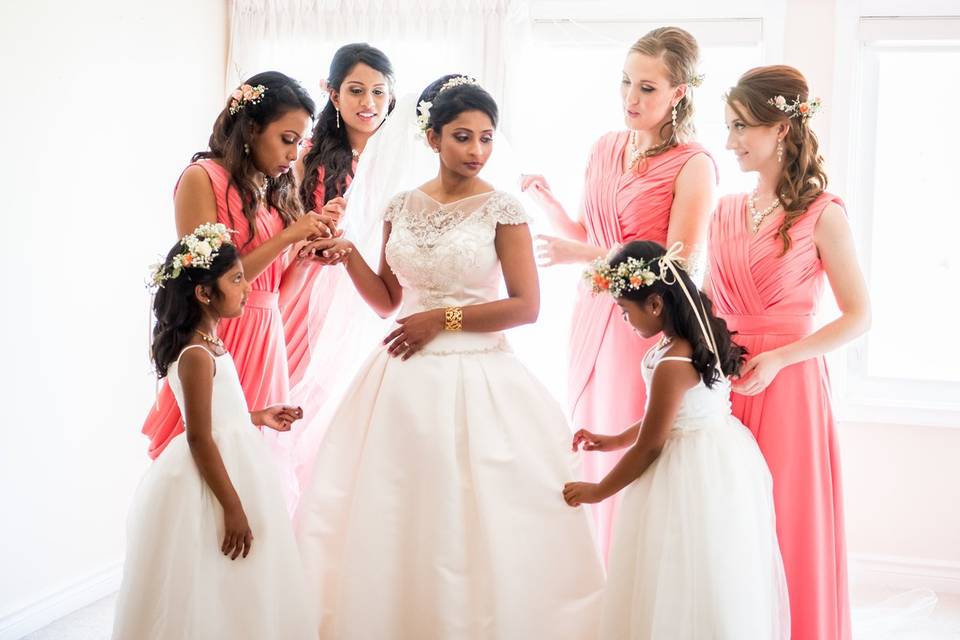Vidya Bridal Party