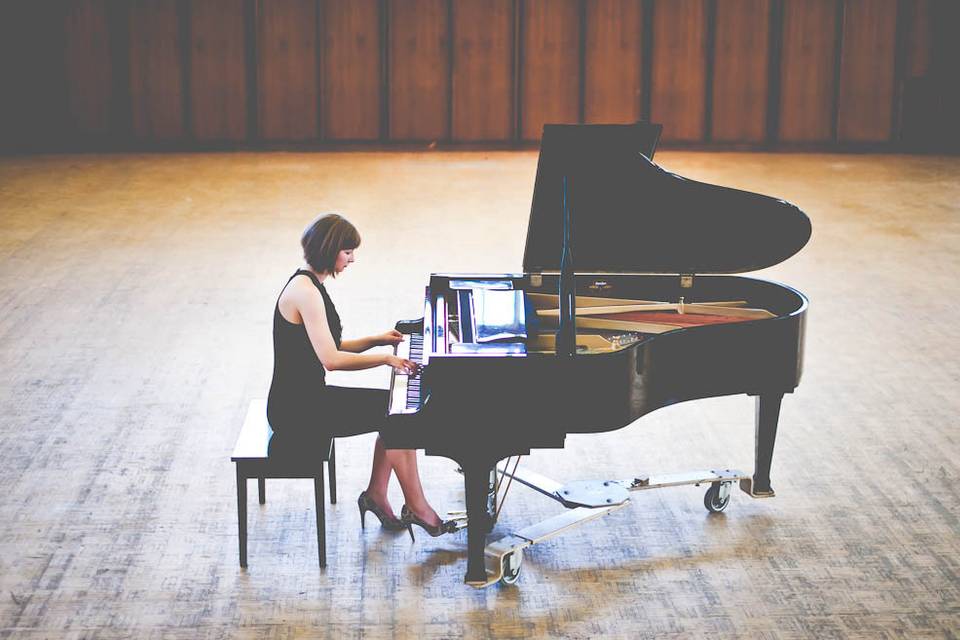 Tickling the ivories