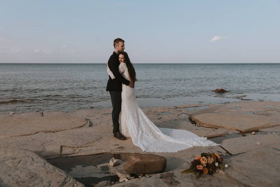 Georgian bay wedding - delphi