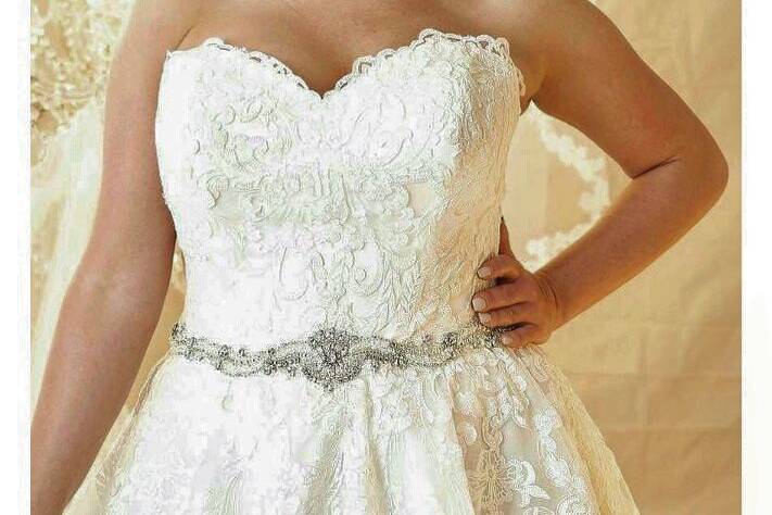 Bridal dresses of all sizes