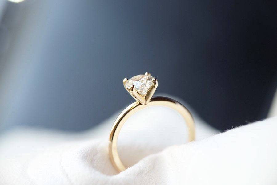 Classic Yellow Gold Solitaire