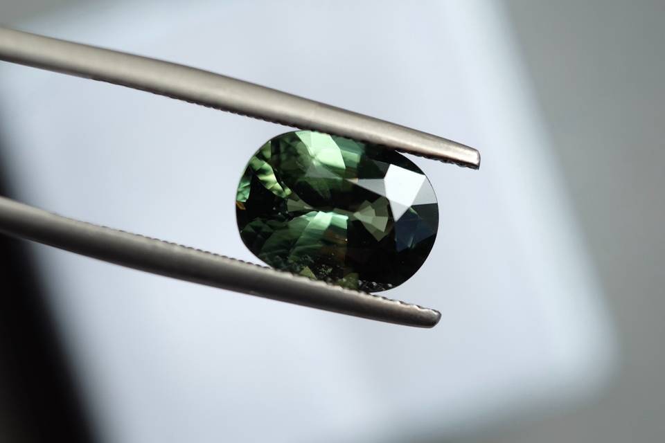 West Coast Green Sapphire