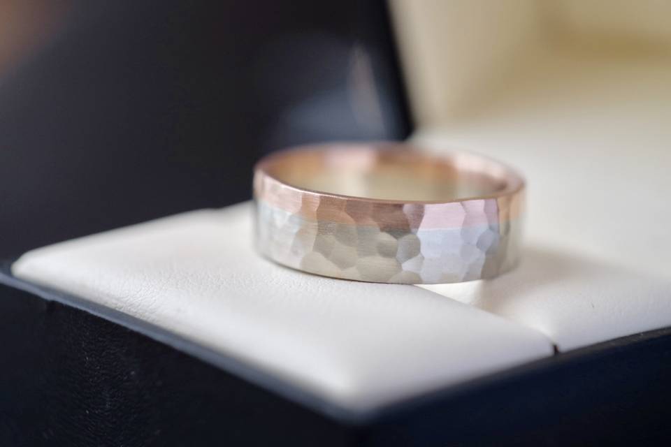 Two-Tone Wedding Band