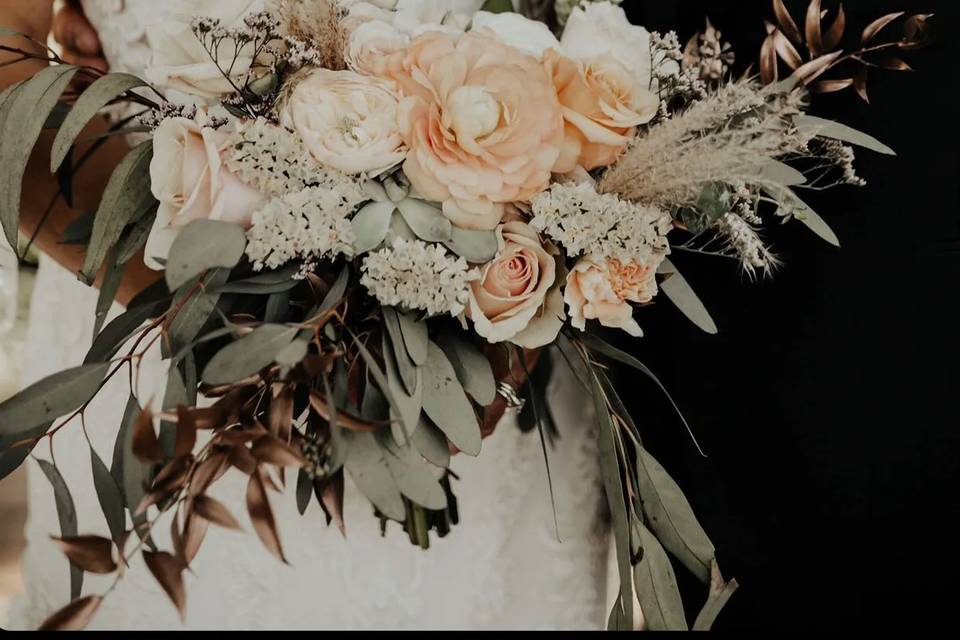Terra wedding bouquet
