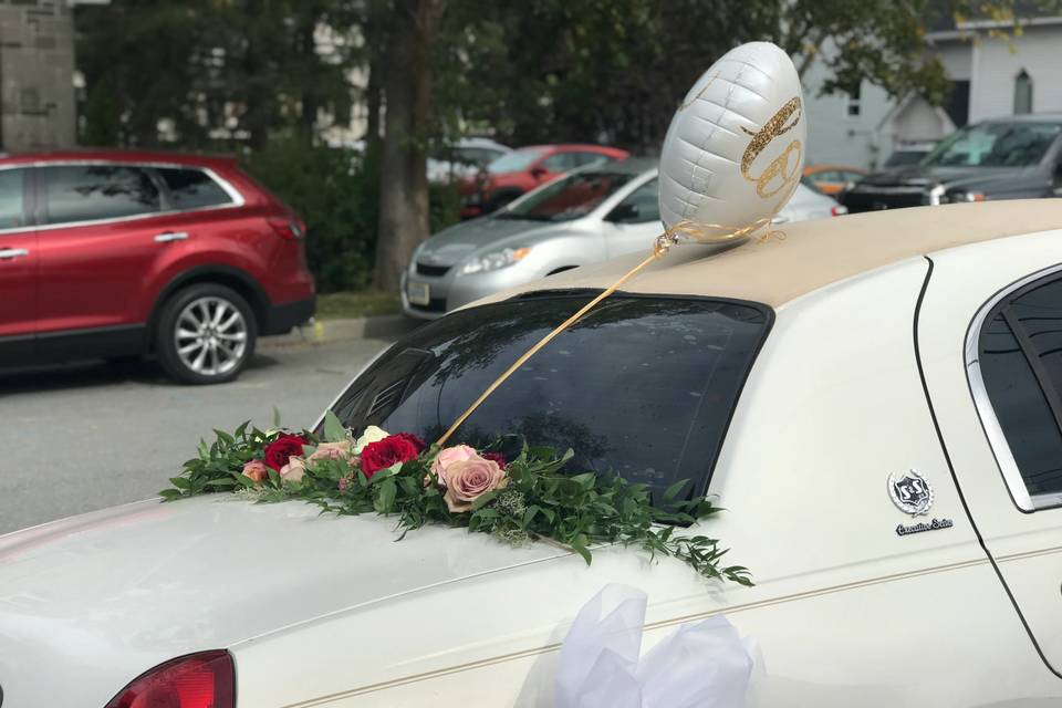 Garland for Wedding Car