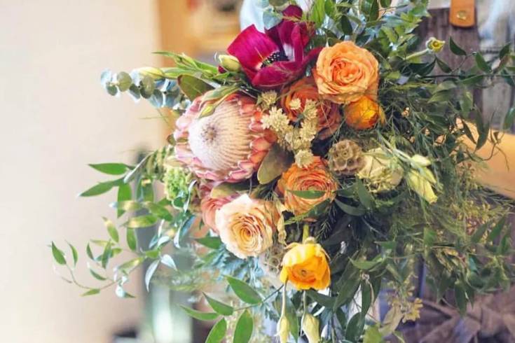 Terra wedding bouquet