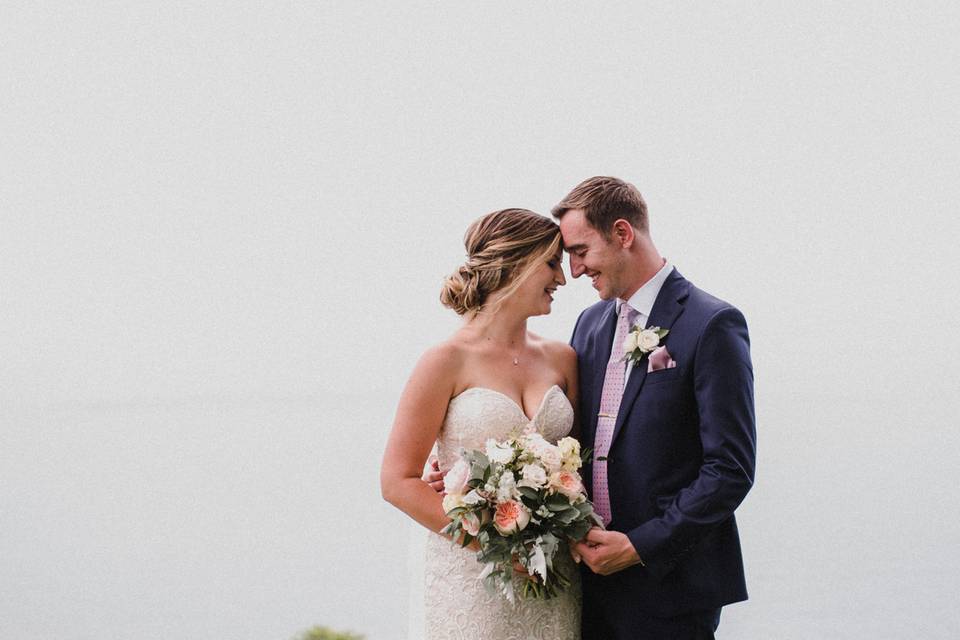 Classic bridal updo!