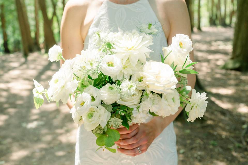 Simple White Bouquet