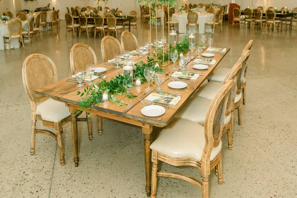 Reception Tables