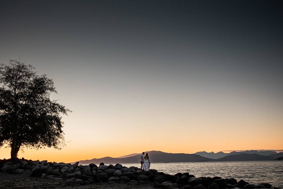 Engagement Jericho Beach